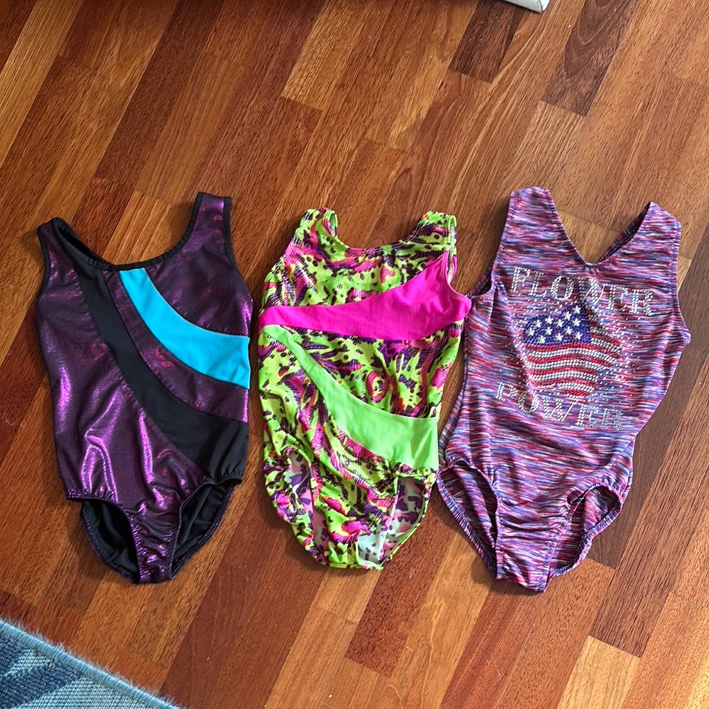 Gymnastics leotards